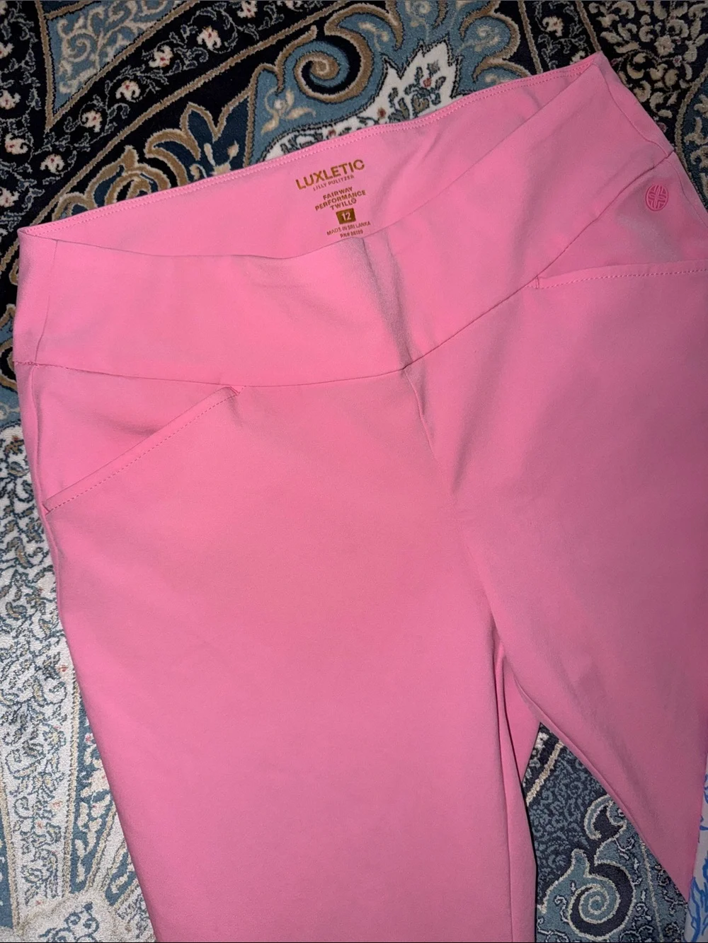 Lilly Pulitzer luxletic pants size 12 two pairs - Picture 2 of 3